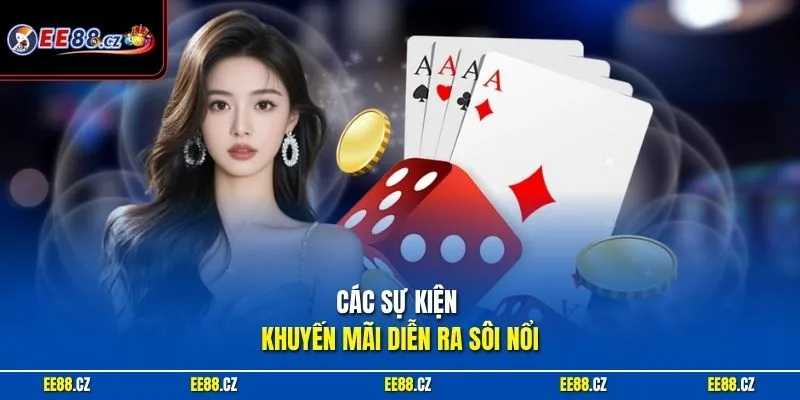 Các sự kiện khuyến mãi diễn ra sôi nổi