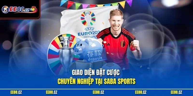 Giao diện đặt cược chuyên nghiệp tại SABA Sports